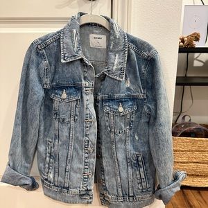 Old Navy Distressed Denim Jacket
